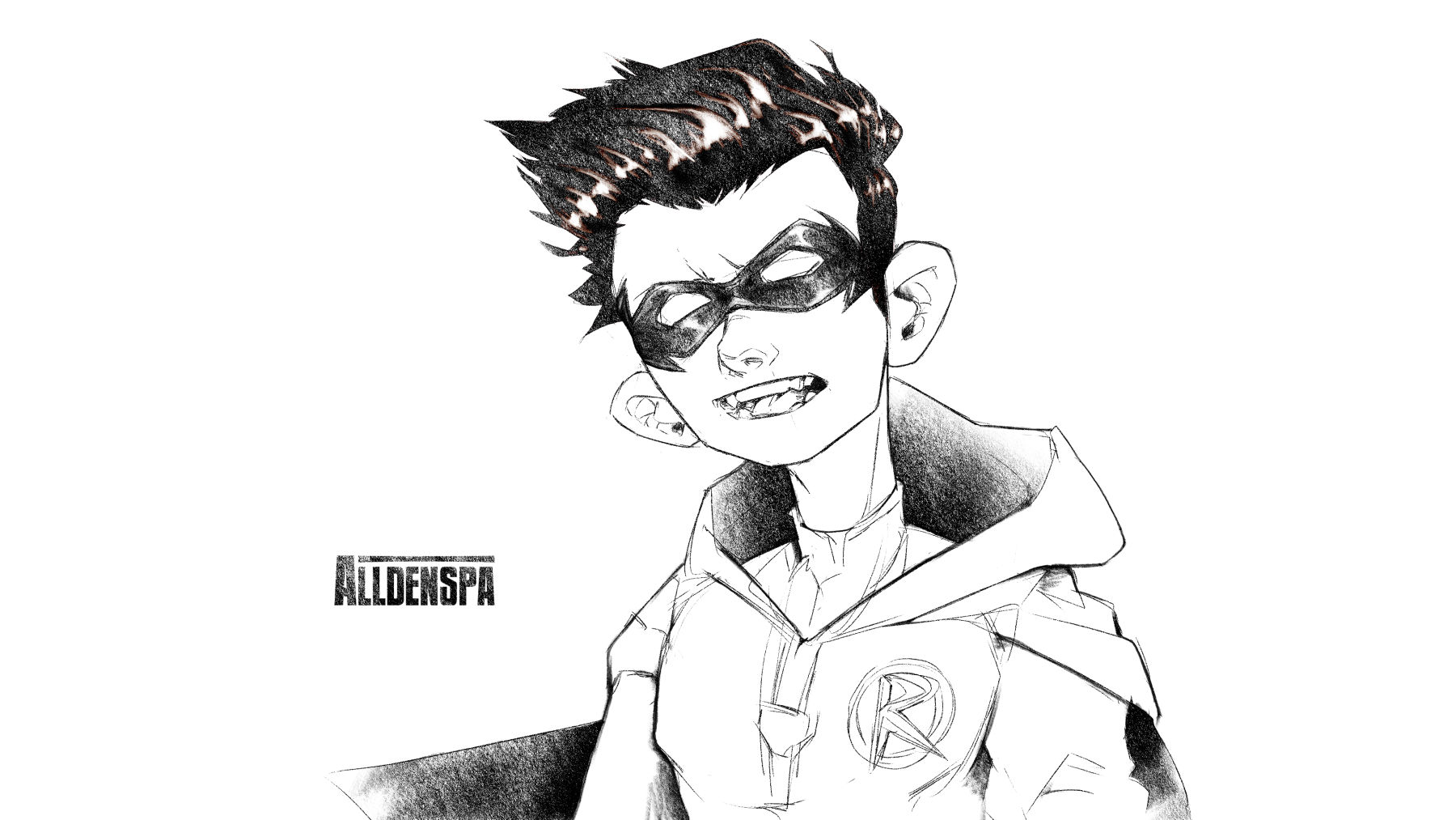 Boy Wonder Doodle
