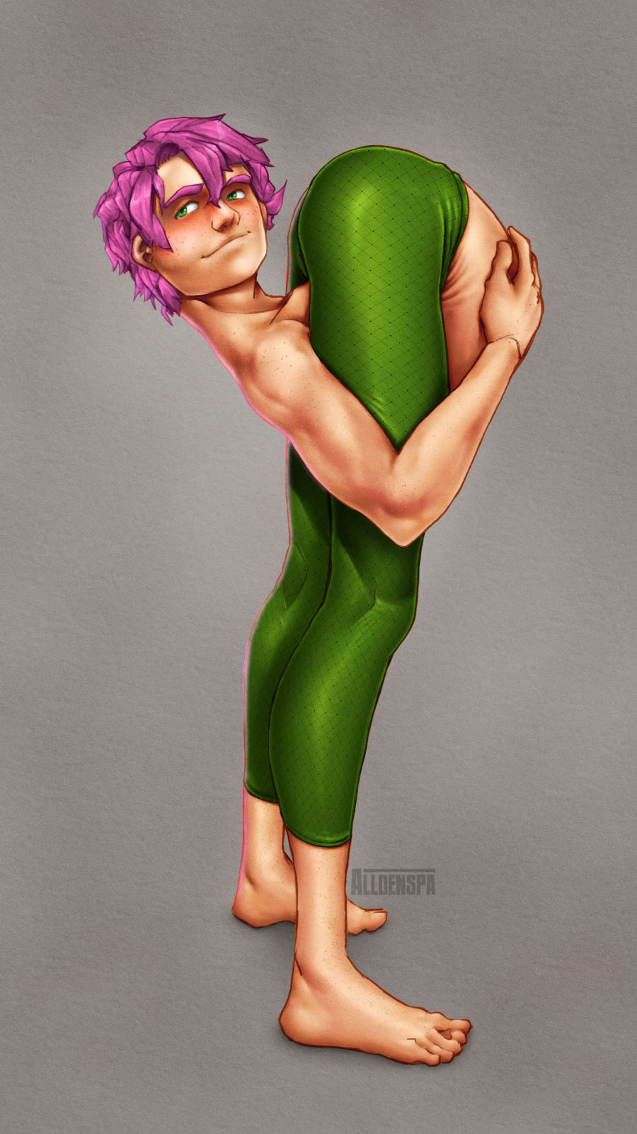 Pink-Haired Frontcurl