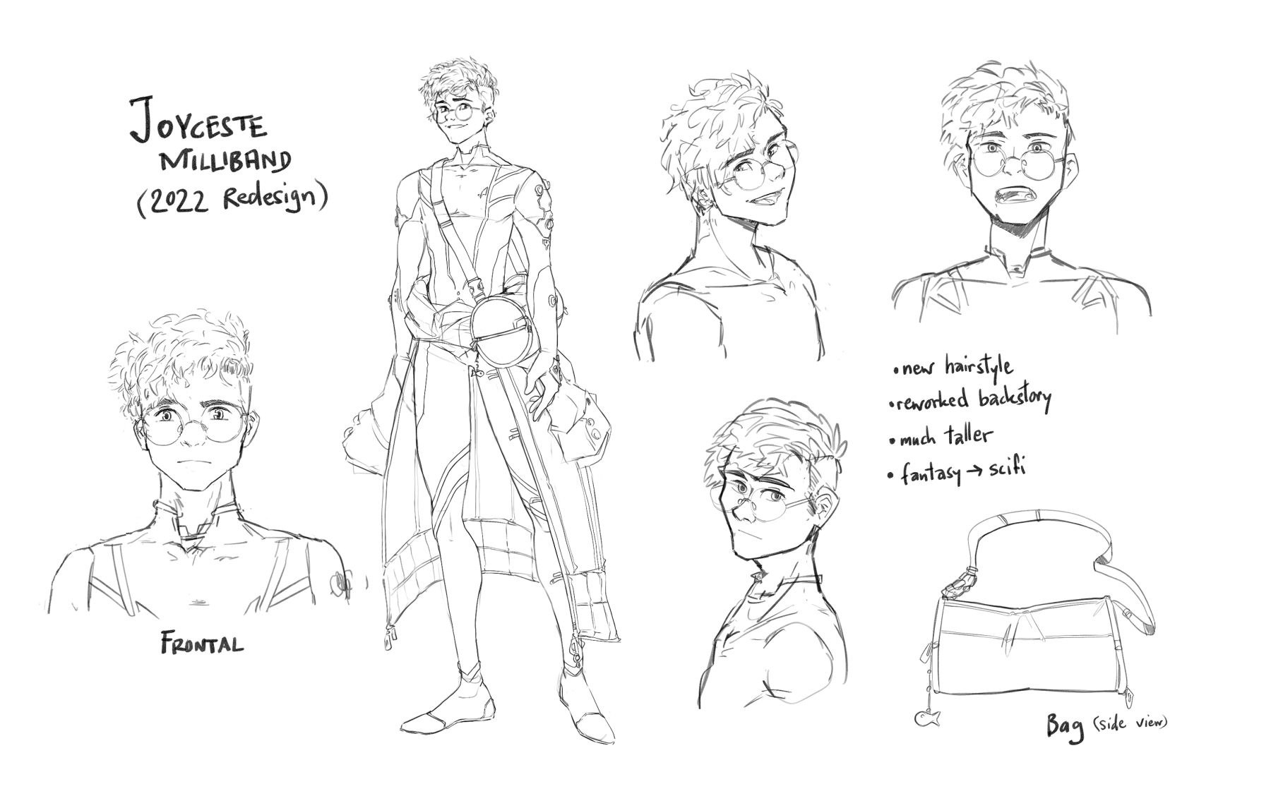 Joyceste Redesign Sketchpage
