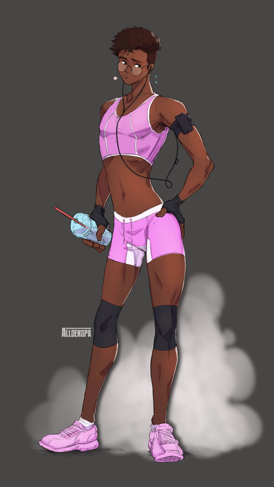 Joyceste Working Out