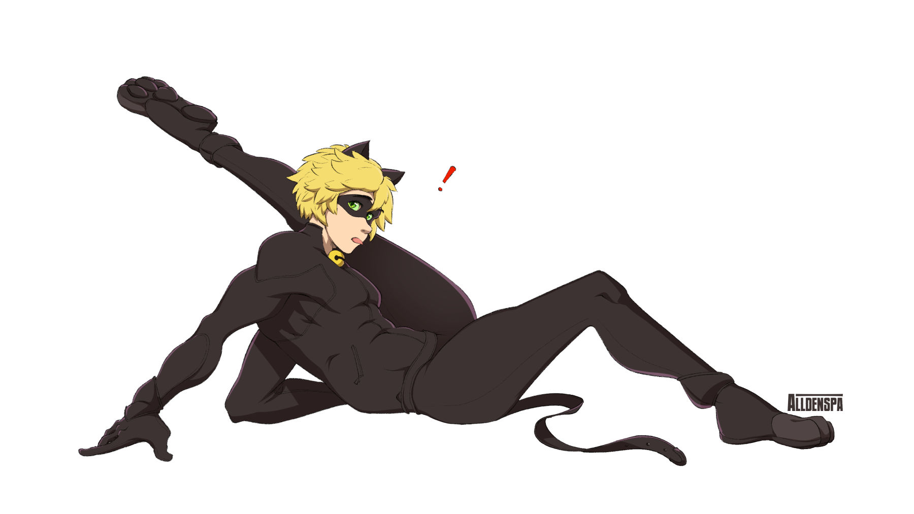 Chat Noir Cleaning