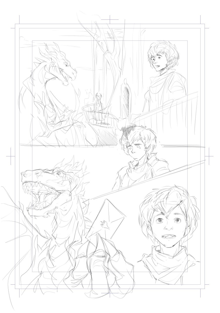 Joyce Comic (sketch)