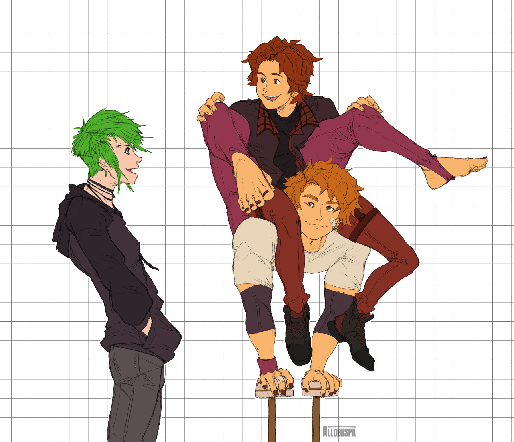 Benx's Chair Handstand