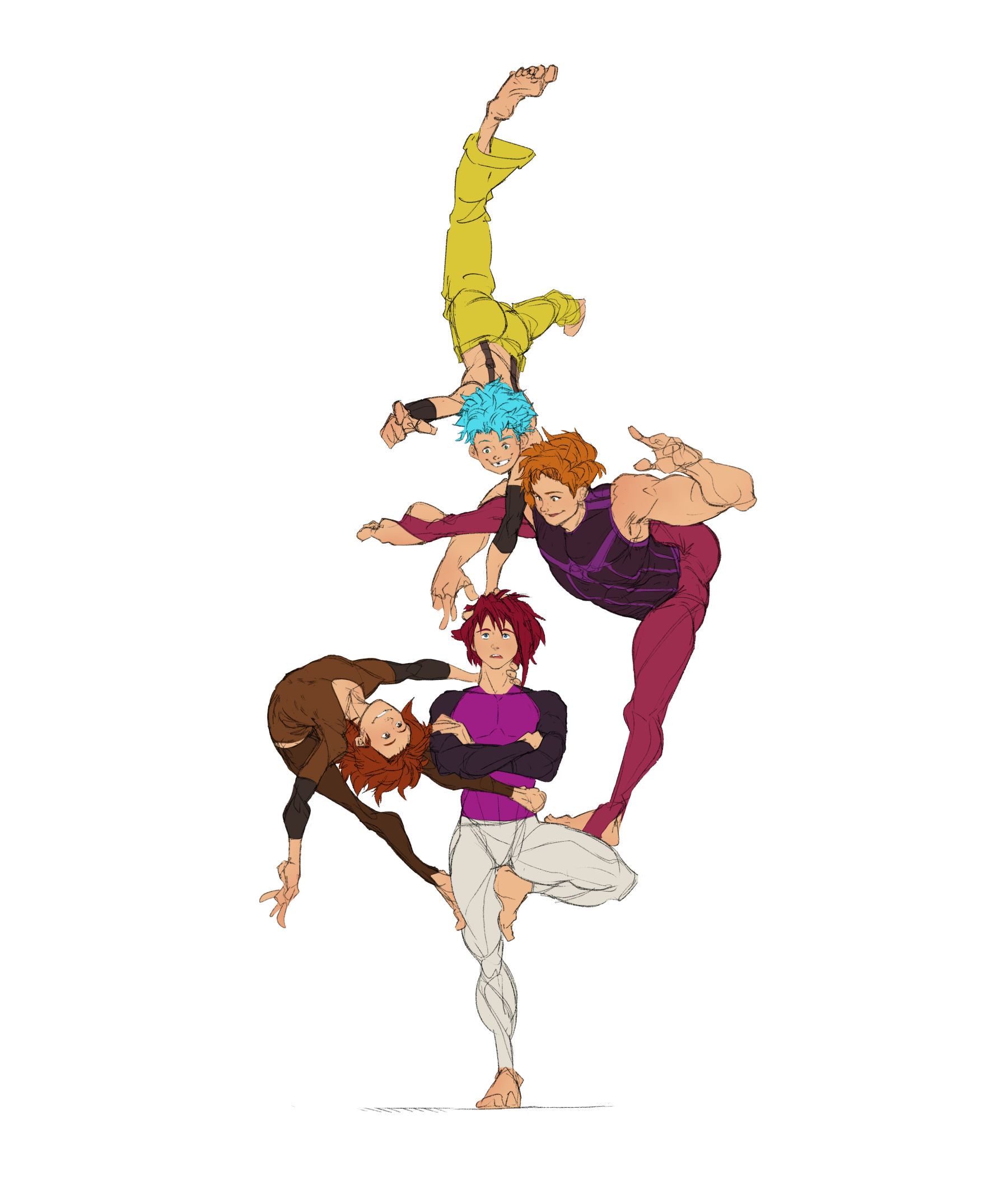 Practicing for Andrea's Debut