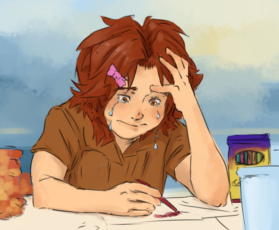 Crying Girl Meme with Eos