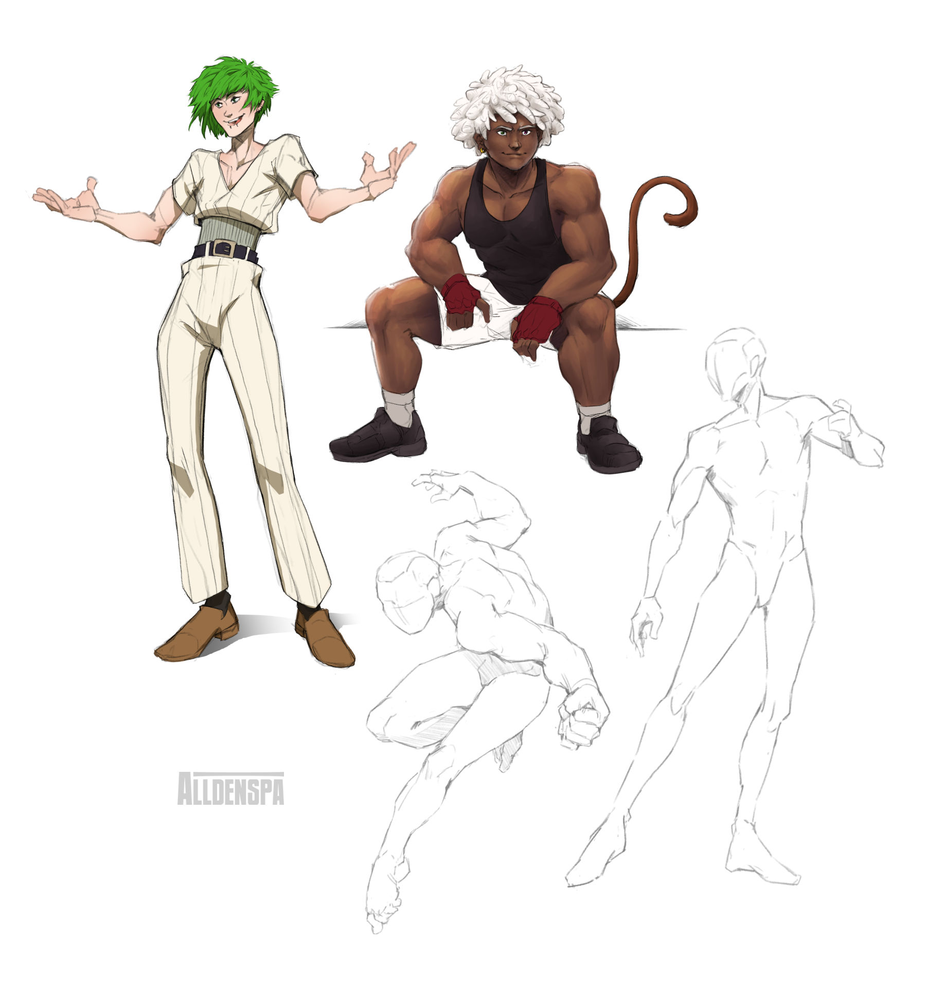 Four Gestures, Two Upgraded