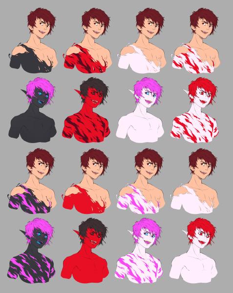 Mouse Concepts (Head and Colors)