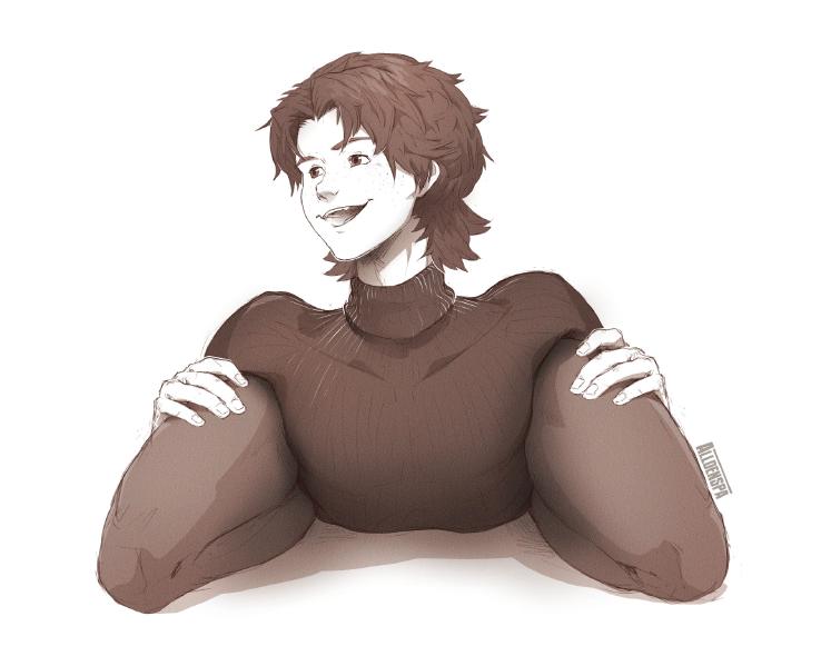 Eos in a Turtleneck