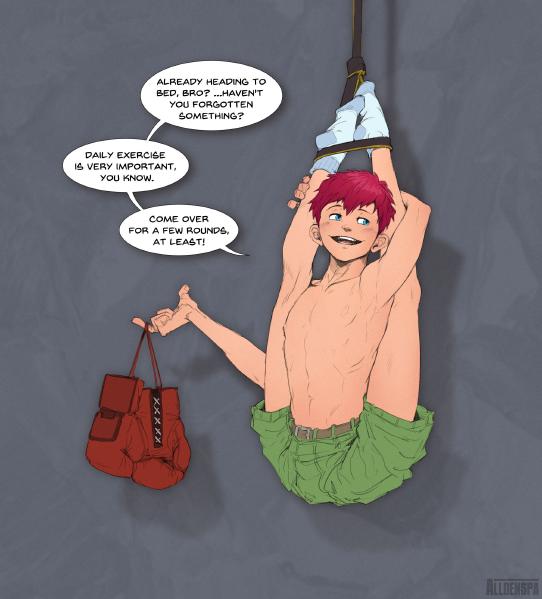 Piet and the Boxing Gloves